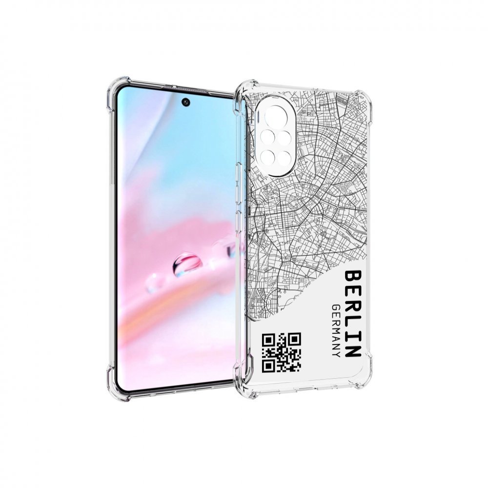 

Чехол MyPads схема-берлин для Huawei Nova 8 (ANG-LX1), Прозрачный, Tocco
