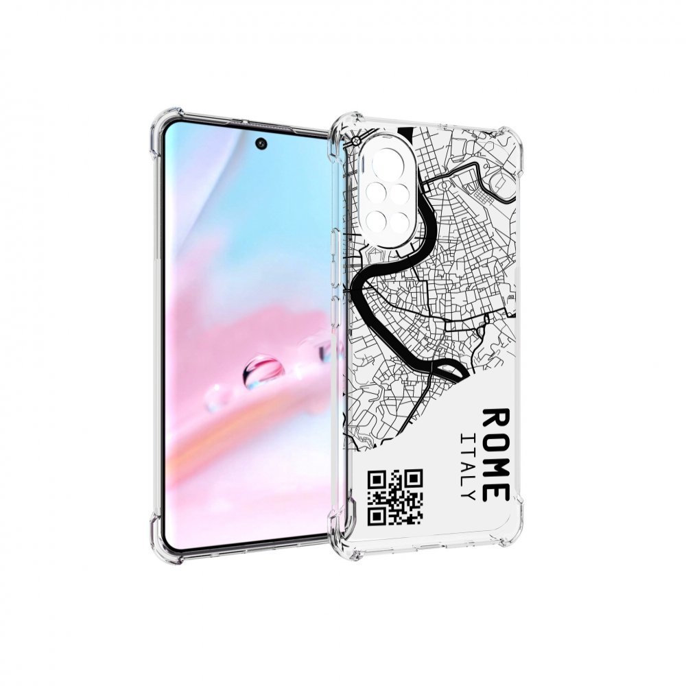 

Чехол MyPads схема-рим для Huawei Nova 8 (ANG-LX1), Прозрачный, Tocco