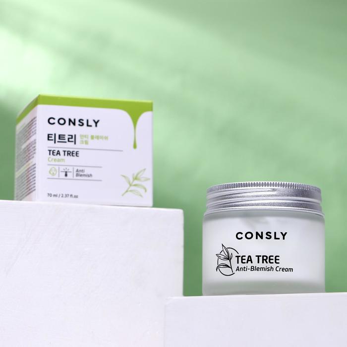 Крем для лица Consly Tea tree Anti-blemish с экстрактом чайного дерева 70 мл