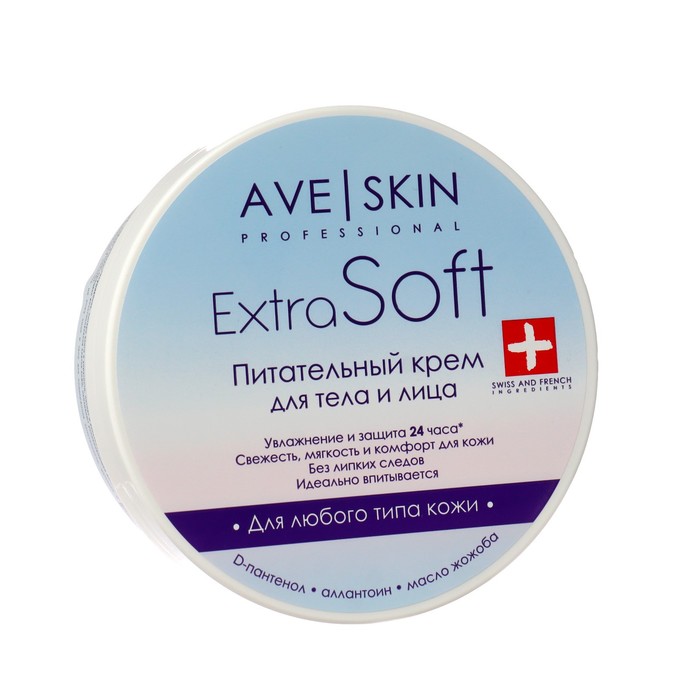 

Крем для тела и лица Extra Soft AVE SKIN Питательный, 200 г