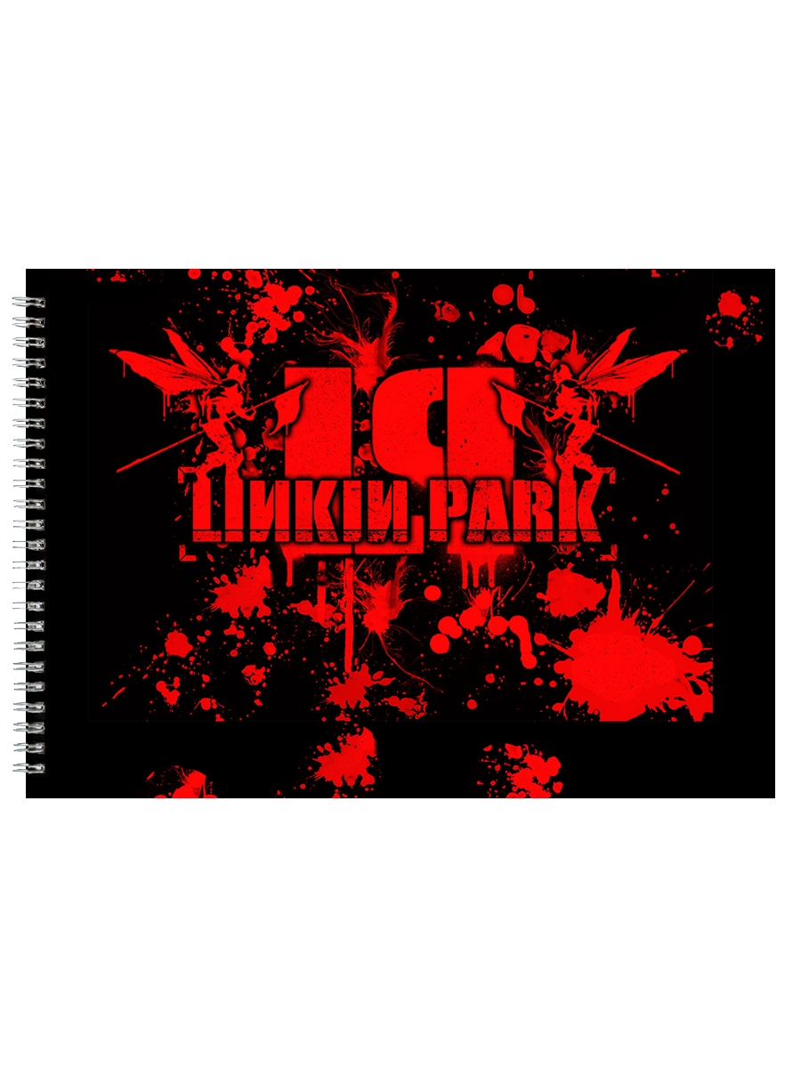 

Альбом для рисования DRABS linkin_park_hybrid theory (красный)