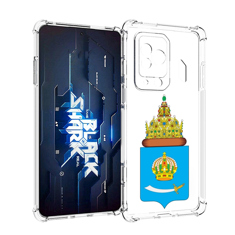 

Чехол MyPads герб-астраханскои-области для Xiaomi Black Shark 5 Pro, Прозрачный, Tocco