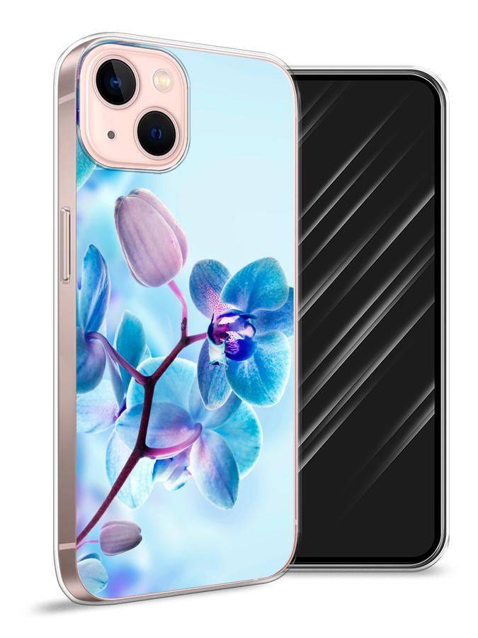 

Чехол Awog на Apple iPhone 13 / Айфон 13 "Голубая орхидея", Разноцветный, 14250-8