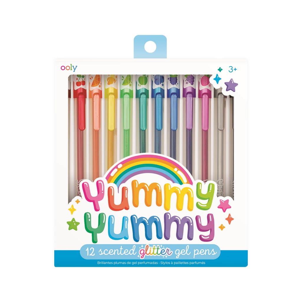 Набор ароматических цветных гелевых ручек OOLY 12 цветов, 132-105