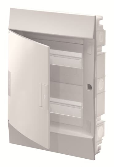 Распределительный шкаф ABB Mistral 41F белая дверь 24 модуля 41A12X21A 1SLM004102A1105 рамка суппорт dkc 2 модуля avanti для in liner front белая 4400912