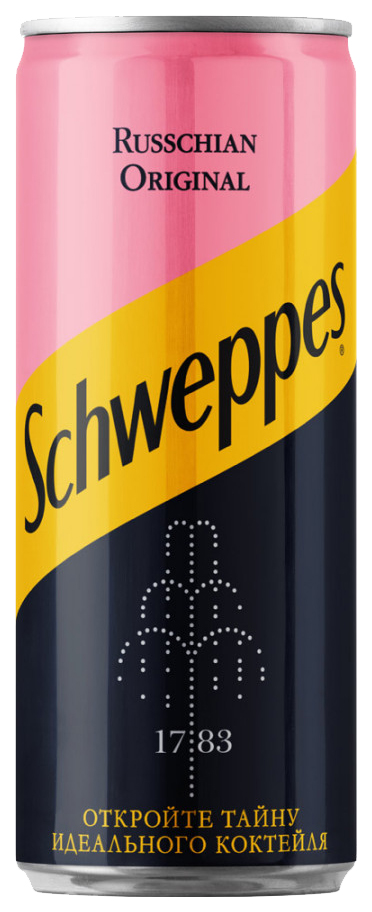 

Газированный напиток Schweppes Russchian Original 0,33 л