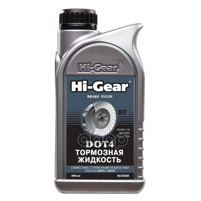 Тормозная жидкость Hi-Gear HG7045R DOT-4