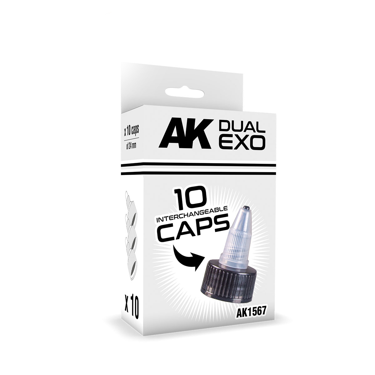

Набор сменный колпачков для красок AK Interactive Dual Exo AK1567