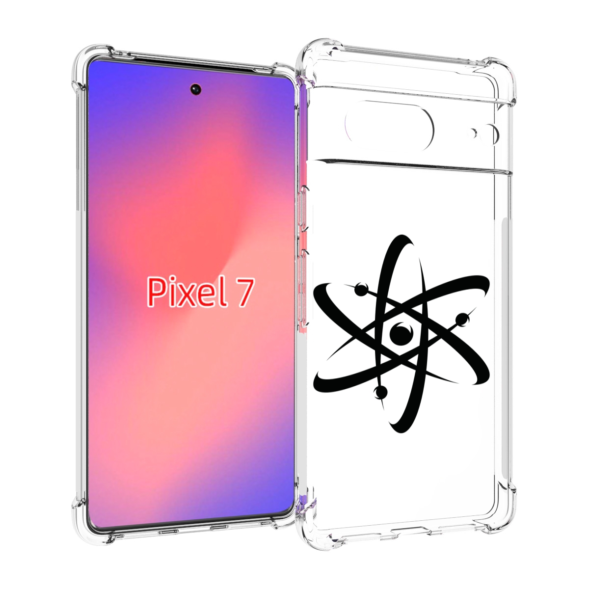 

Чехол Mypads Атом Для Google Pixel 7, Прозрачный, Tocco