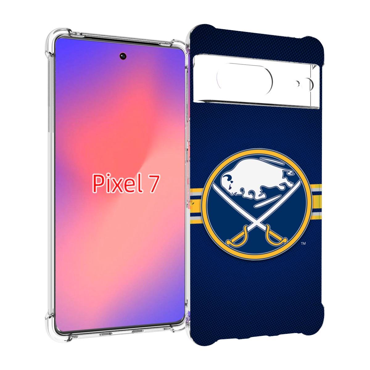 

Чехол Mypads Баффало СеиБрс Для Google Pixel 7, Прозрачный, Tocco
