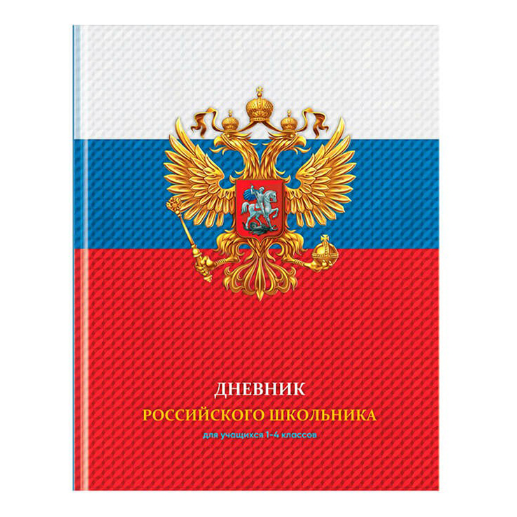 

Дневник для младших классов BG Российского школьника разноцветный 48 листов