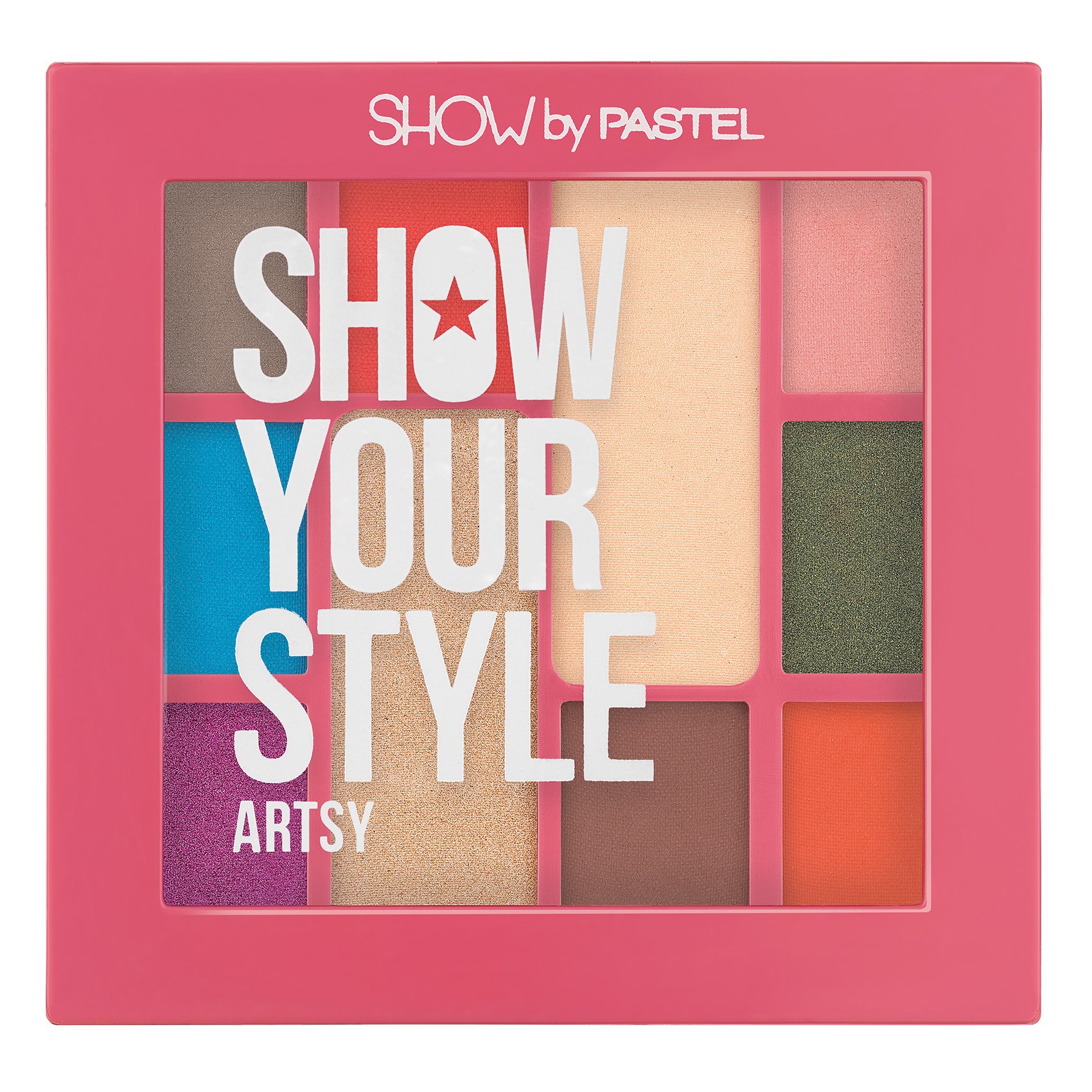 Палетка теней для век PASTEL Show Your Style, 462 Artsy pastel палетка теней для век show your style
