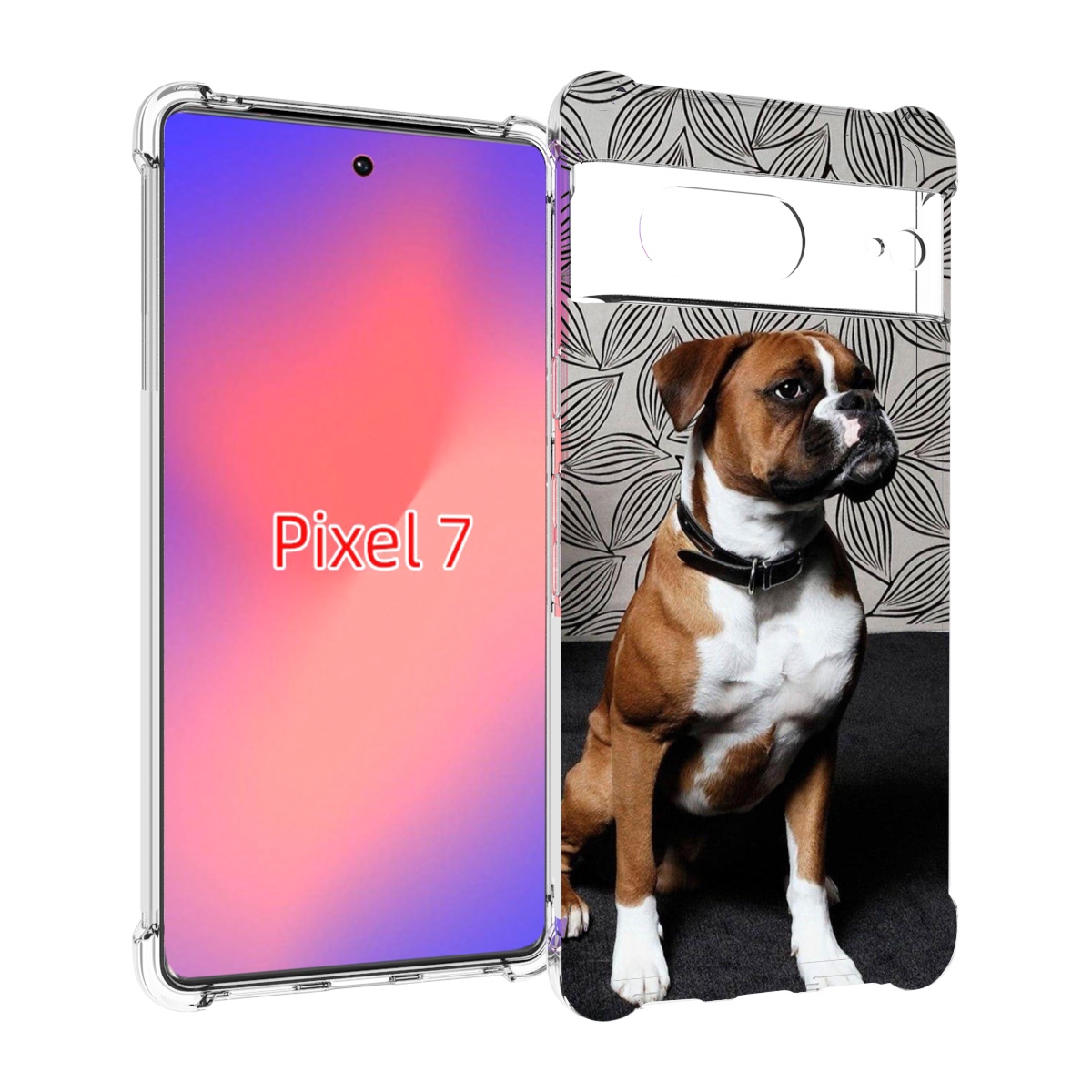 

Чехол Mypads Боксер Собака Для Google Pixel 7, Прозрачный, Tocco