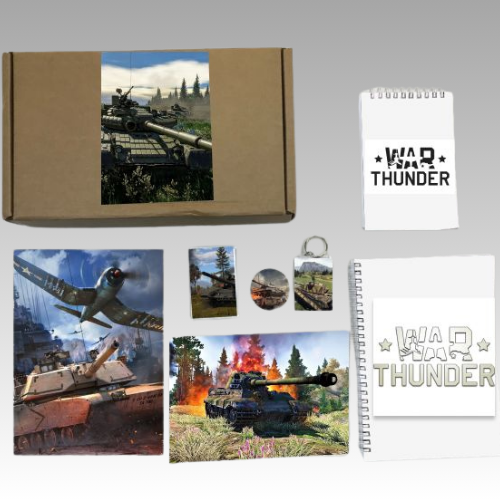 

Бокс с подарком War Thunder, Гром войны 8, 54405815-1, 7 предметов