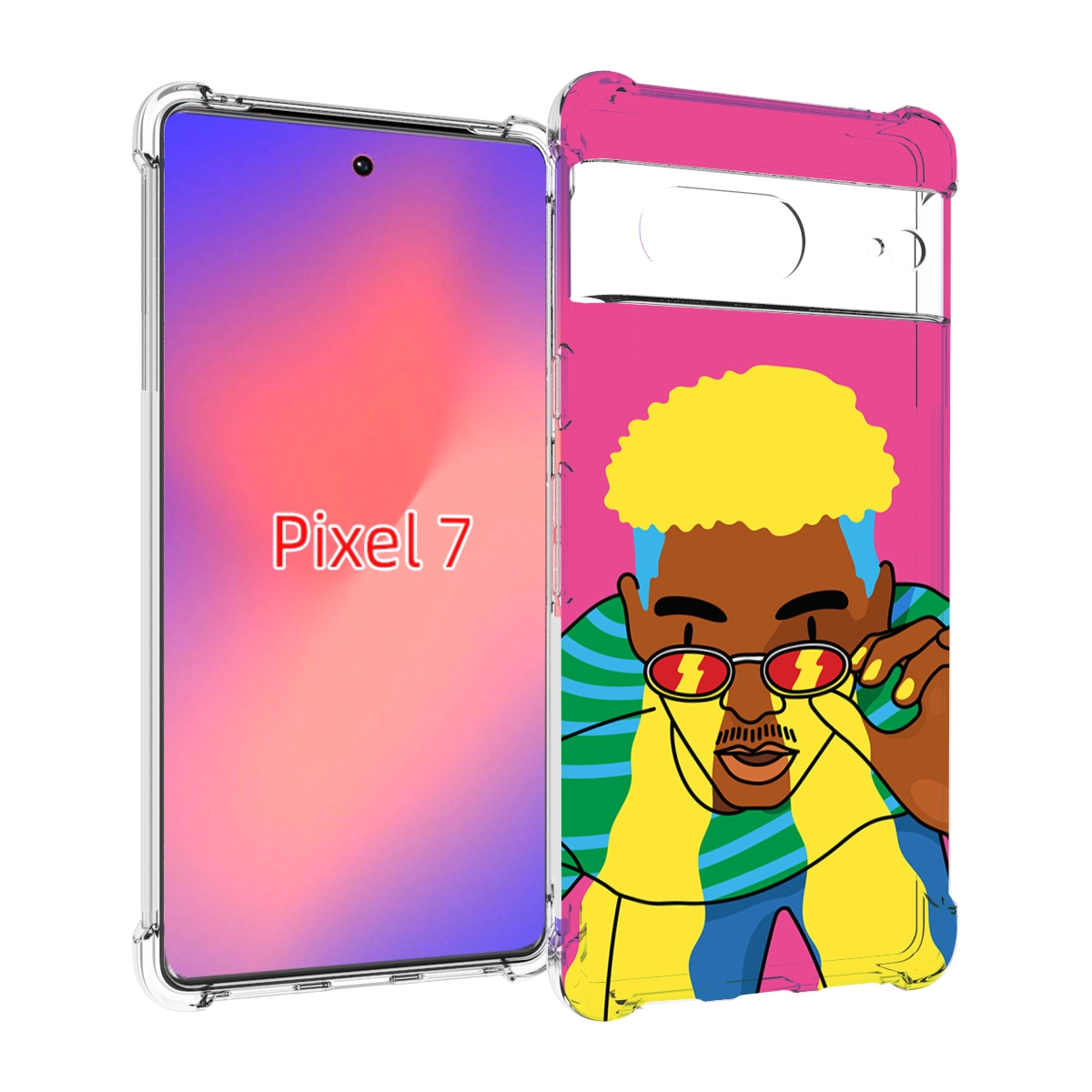 

Чехол Mypads Бразилец Для Google Pixel 7, Прозрачный, Tocco