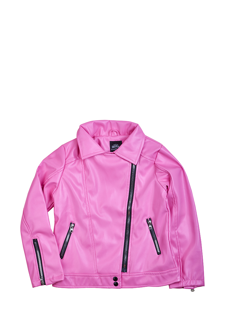 Кожаная куртка детская Daniele Patrici SS22C559 розовый р.140