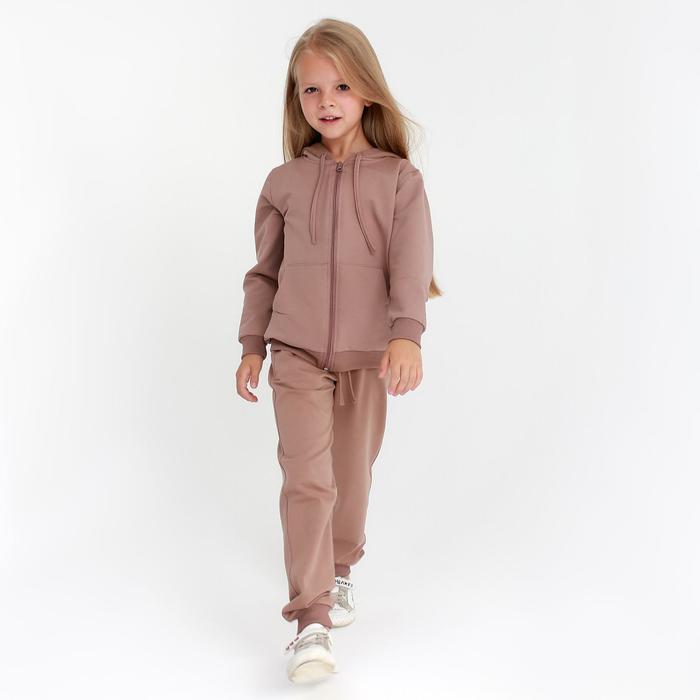

Брюки детские KAFTAN П00000560, коричневый, 134, Basic line KAFTAN