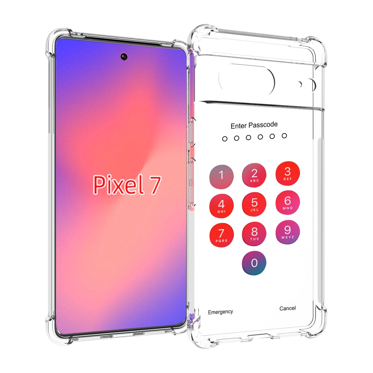 

Чехол Mypads Введите-Пароль Для Google Pixel 7, Прозрачный, Tocco