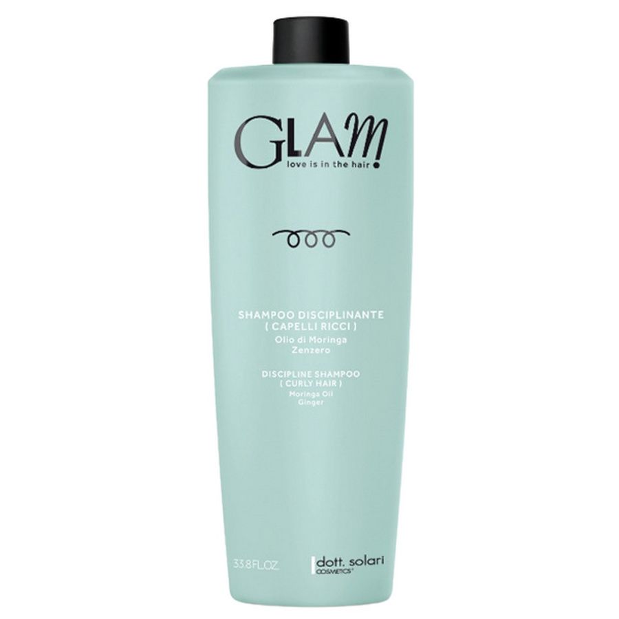 Шампунь Dott Solari Glam Curly Hair для дисциплины вьющихся волос 1000 мл dott solari cosmetics лак для волос сильной фиксации style 500