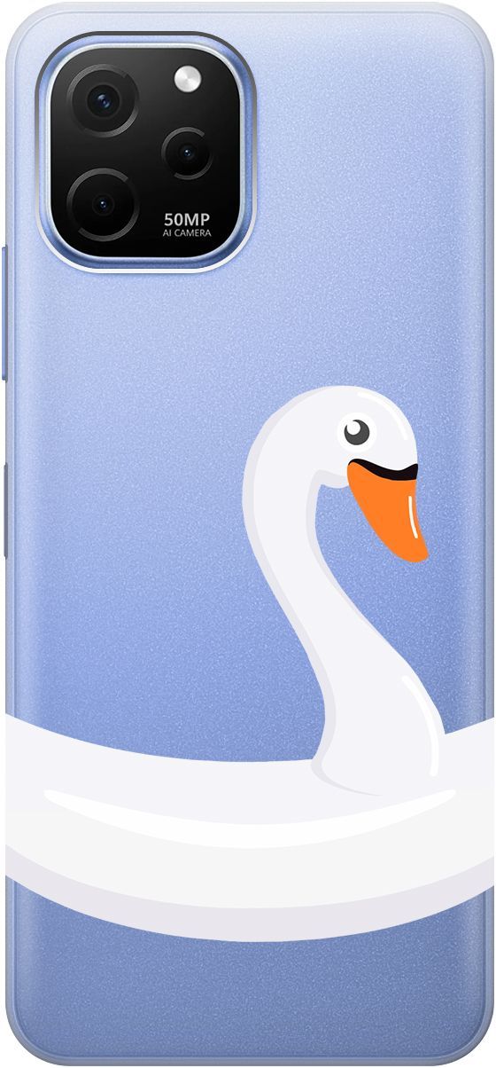Силиконовый чехол на Huawei nova Y61 с 3D принтом 