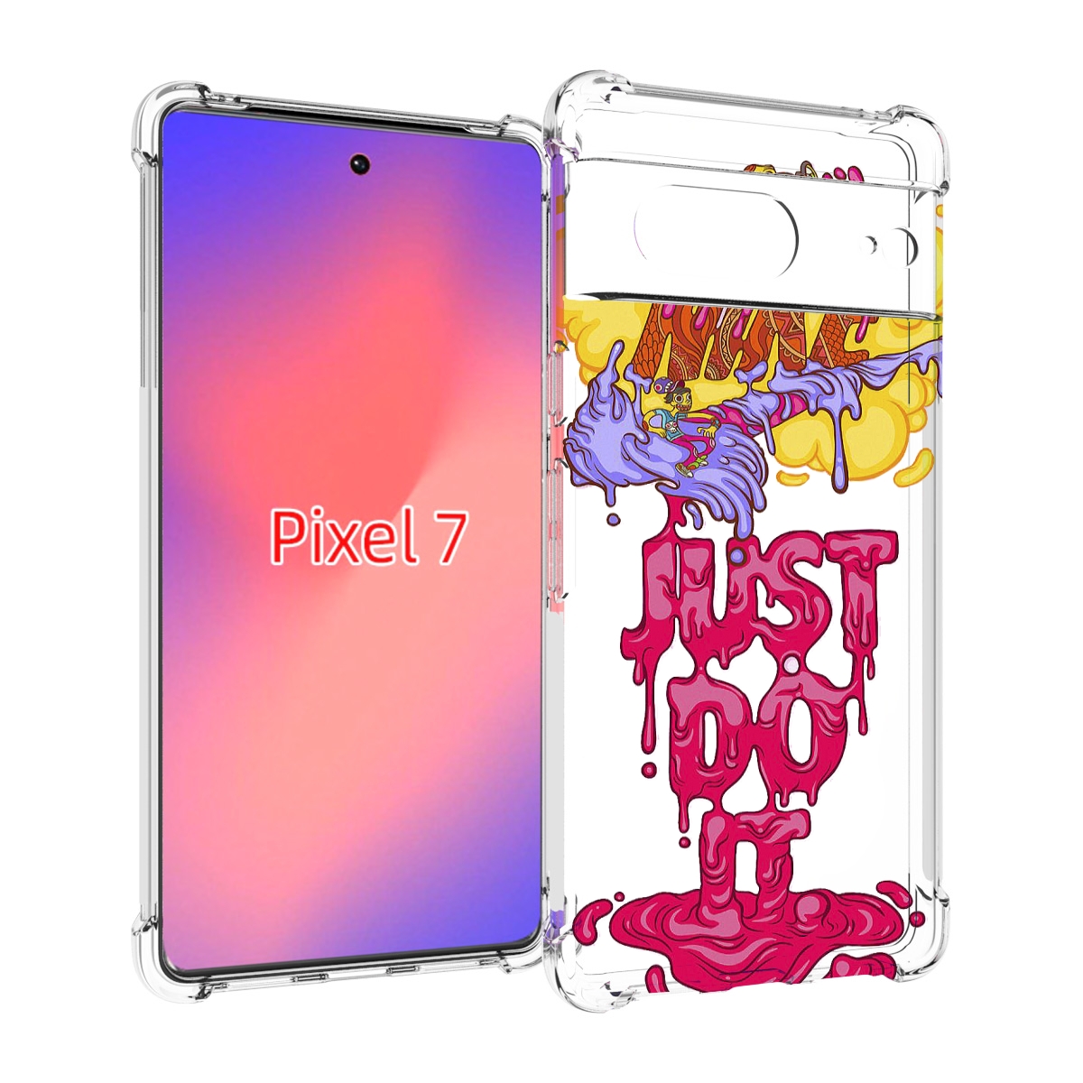 

Чехол Mypads Вкусный Найк Для Google Pixel 7, Прозрачный, Tocco