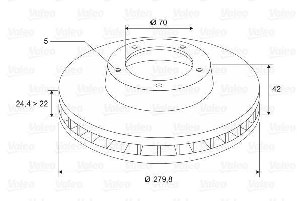 

Диск тормозной OPEL ASTRA G/H 98-09/MERIVA 03-/ZAFIRA 99- перед x1