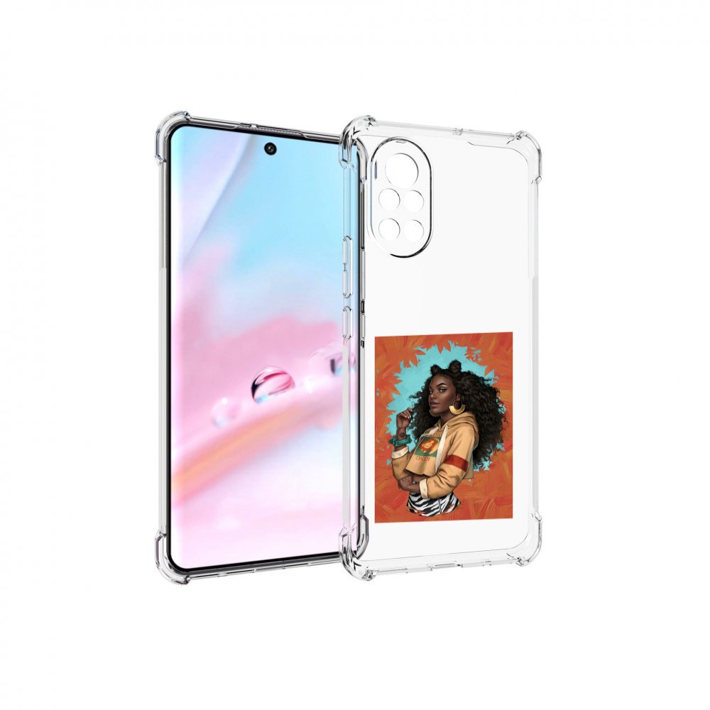 

Чехол MyPads темная-девушка женский для Huawei Nova 8 (ANG-LX1), Прозрачный, Tocco