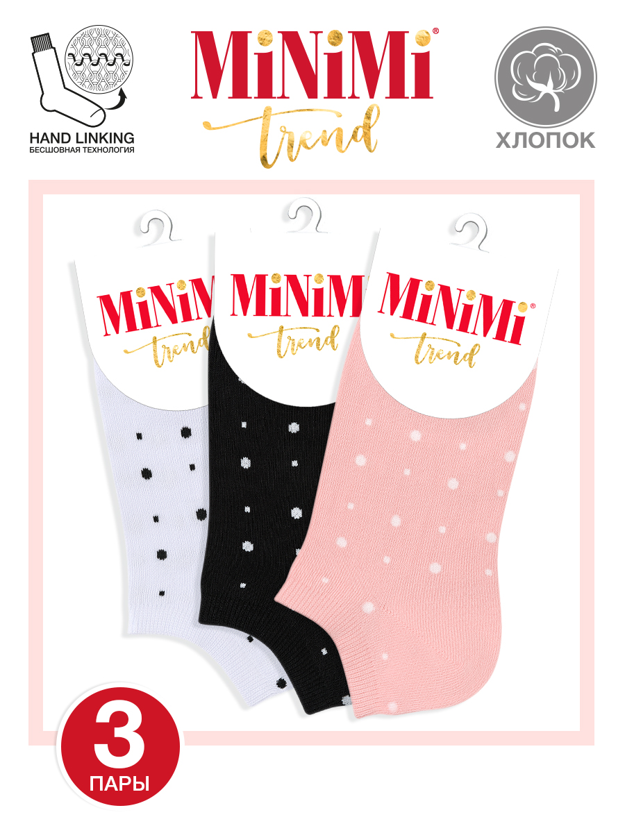 

Комплект носков женских Minimi SNL-514519 разноцветных 39-41, Разноцветный, SNL-514519