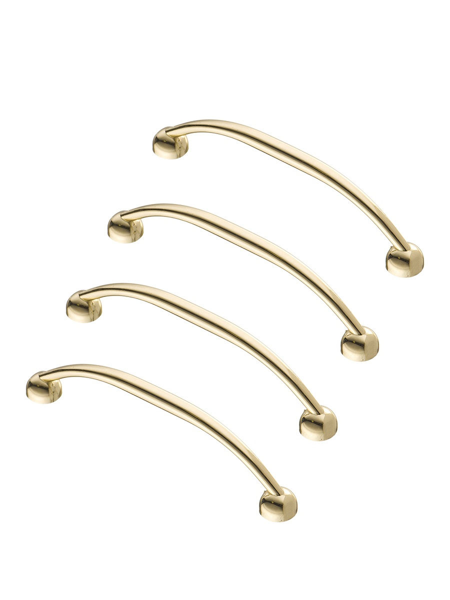 

Комплект из 4 шт ручка-скоба 96 мм Kerron S-2060-96 OT золото, Золотистый, S-2060