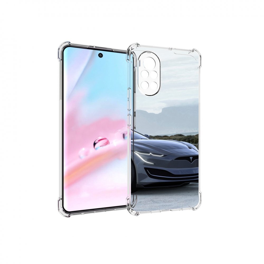 

Чехол MyPads тесла tesla 2 мужской для Huawei Nova 8 (ANG-LX1), Прозрачный, Tocco