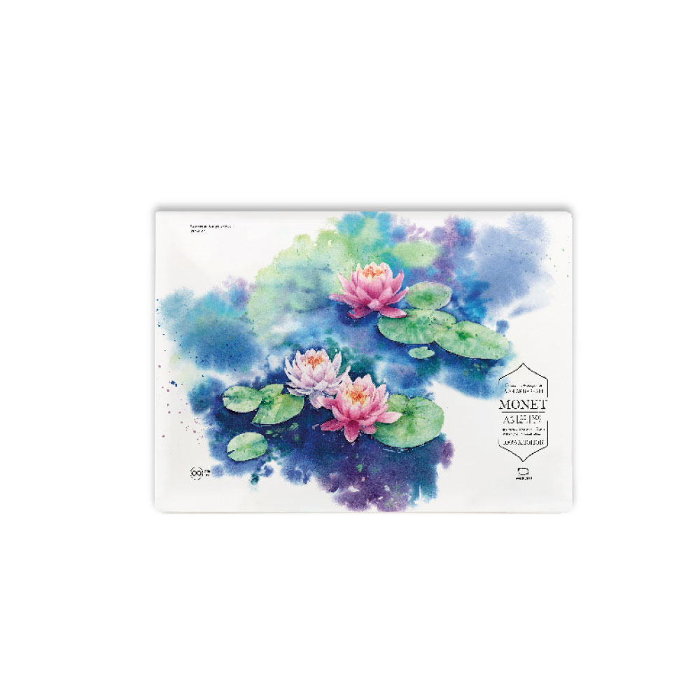 

Альбом-склейка для акварели Малевичъ Monet 401545, 100% хлопок 300 г/м Fin, А3, 20л