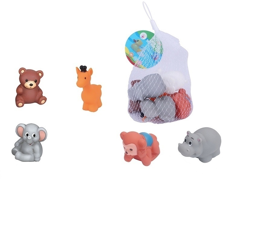 

Игрушка для купания Shantou 6 шт, в сетке, 12*10*5 см