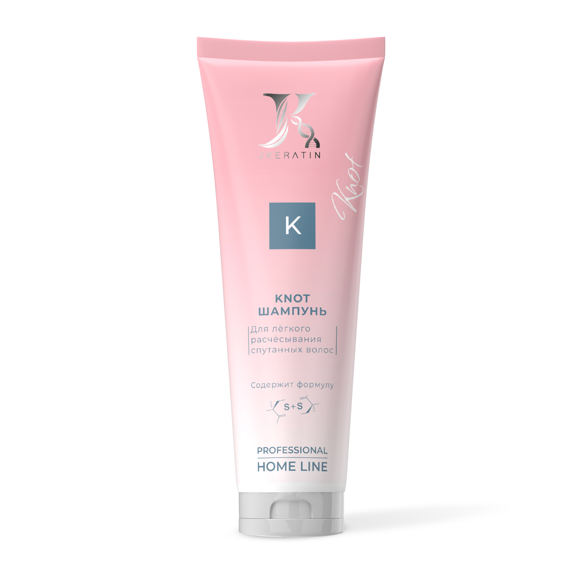 Шампунь JKeratin Knot для лёгкого расчёсывания спутанных волос с формулой S+S bottega veneta knot 50