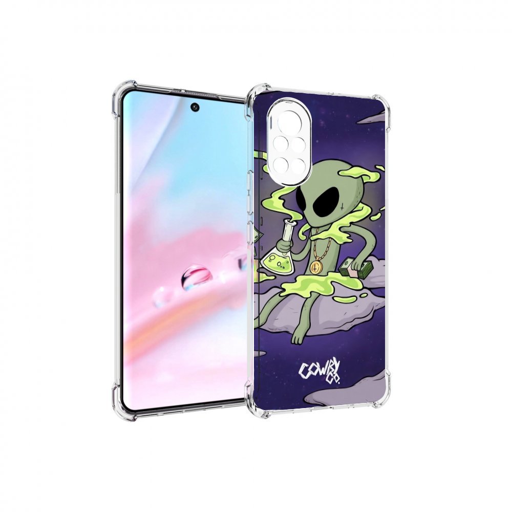 

Чехол MyPads токсичный инопланетянин для Huawei Nova 8 (ANG-LX1), Прозрачный, Tocco