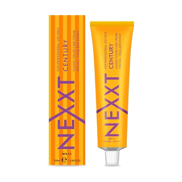 Краска-уход для волос Nexxt Professional 7.36 средне-русый золотисто-фиолетовый 100 мл