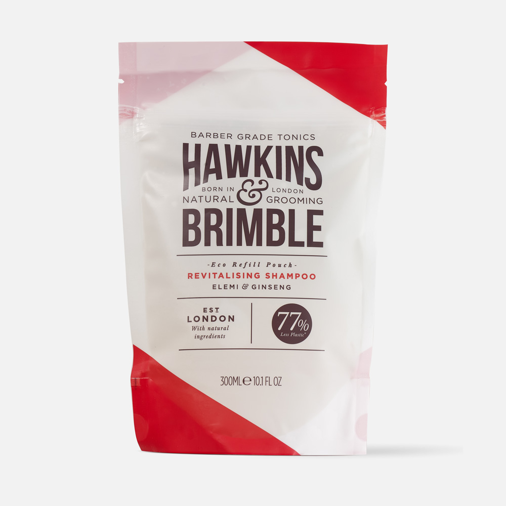 Шампунь Hawkins & Brimble мужской, восстанавлющий, рефил, 300 мл кисть для бритья hawkins