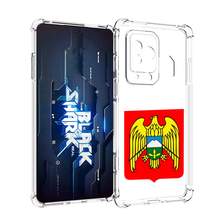 

Чехол MyPads герб-кабардино-балкария-нальчик для Xiaomi Black Shark 5 Pro, Прозрачный, Tocco