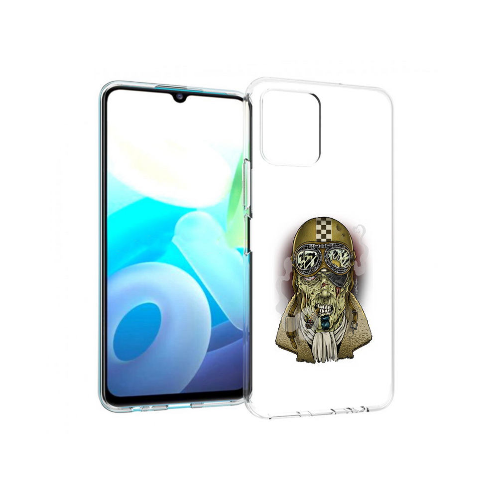 

Чехол MyPads Tocco для Vivo Y15s военный зомби (PT224456.390.264), Прозрачный, Tocco