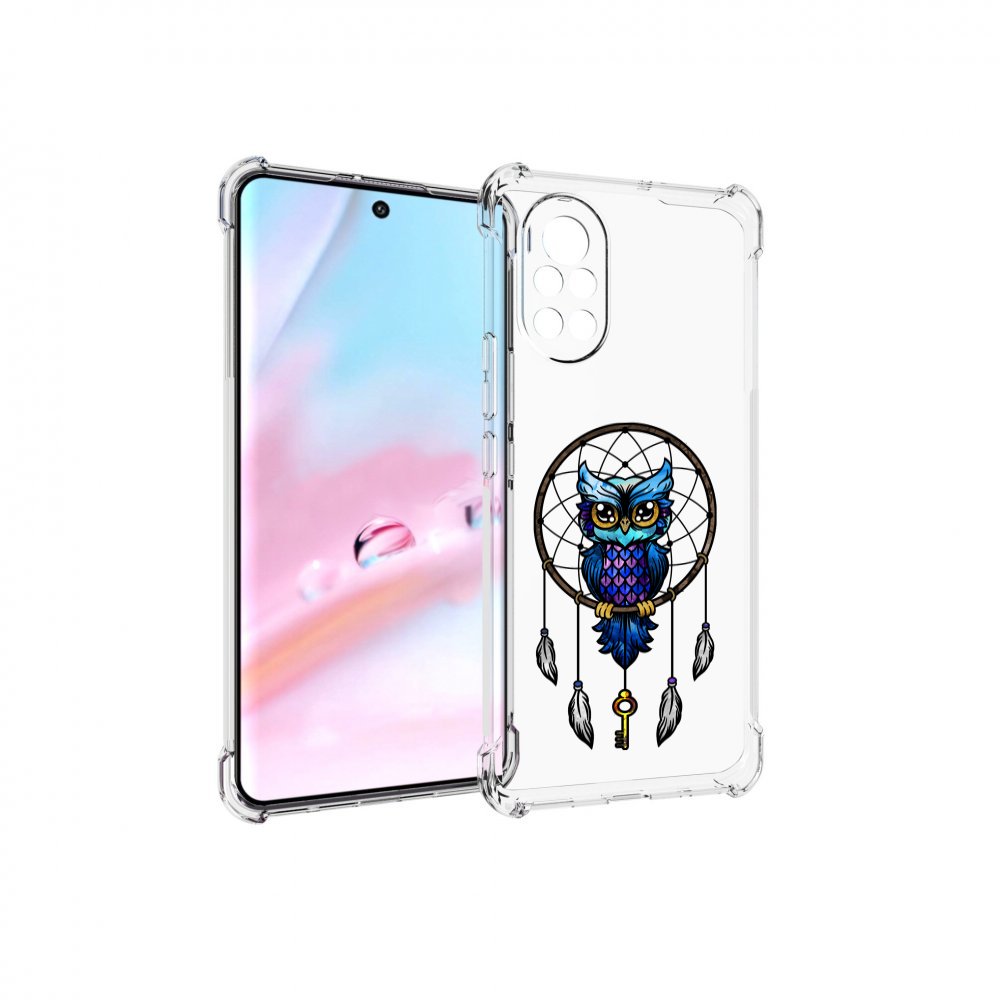 

Чехол MyPads умная-фиолетовая-сова для Huawei Nova 8 (ANG-LX1), Прозрачный, Tocco