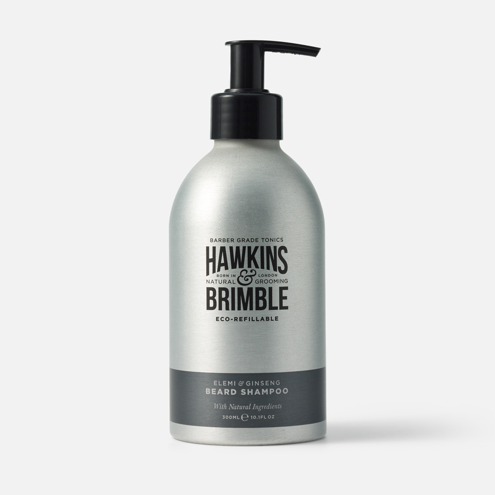 Шампунь для бороды Hawkins & Brimble 300 мл captain fawcett шампунь для бороды 250