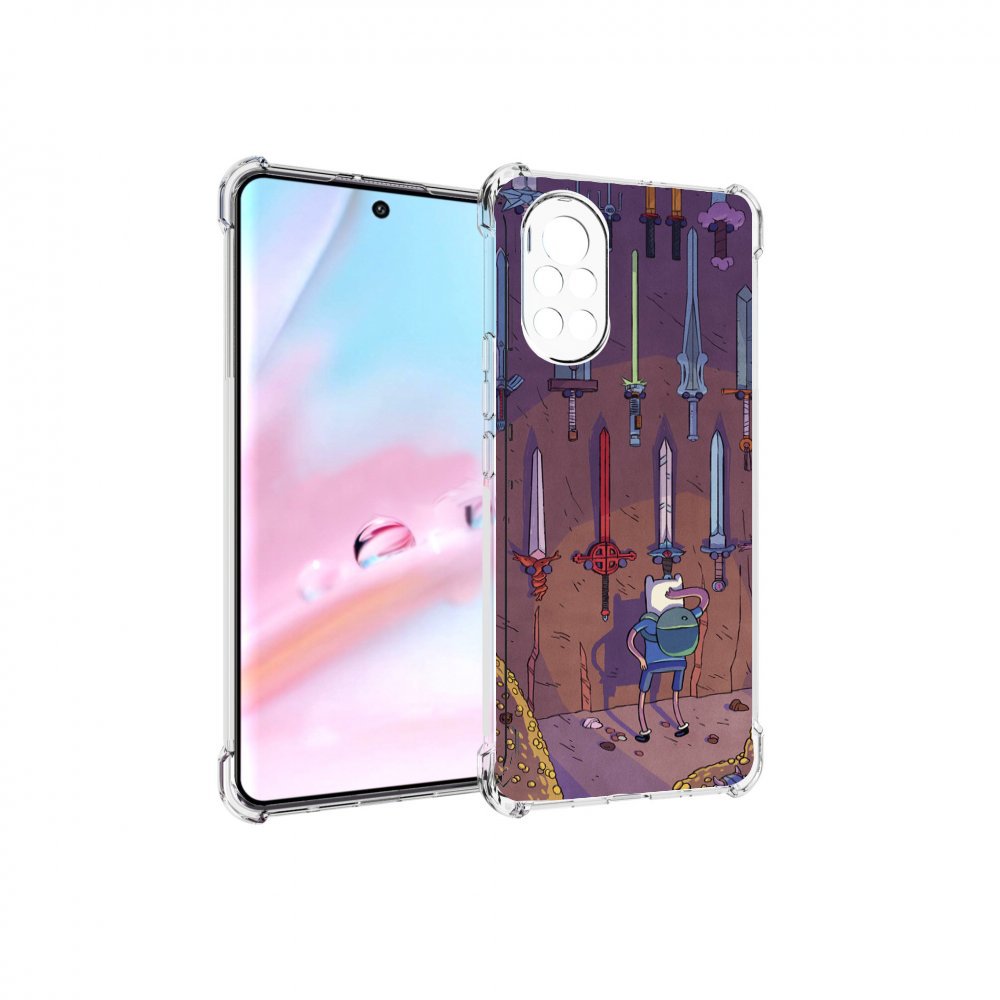 

Чехол MyPads фин ищет меч для Huawei Nova 8 (ANG-LX1), Прозрачный, Tocco