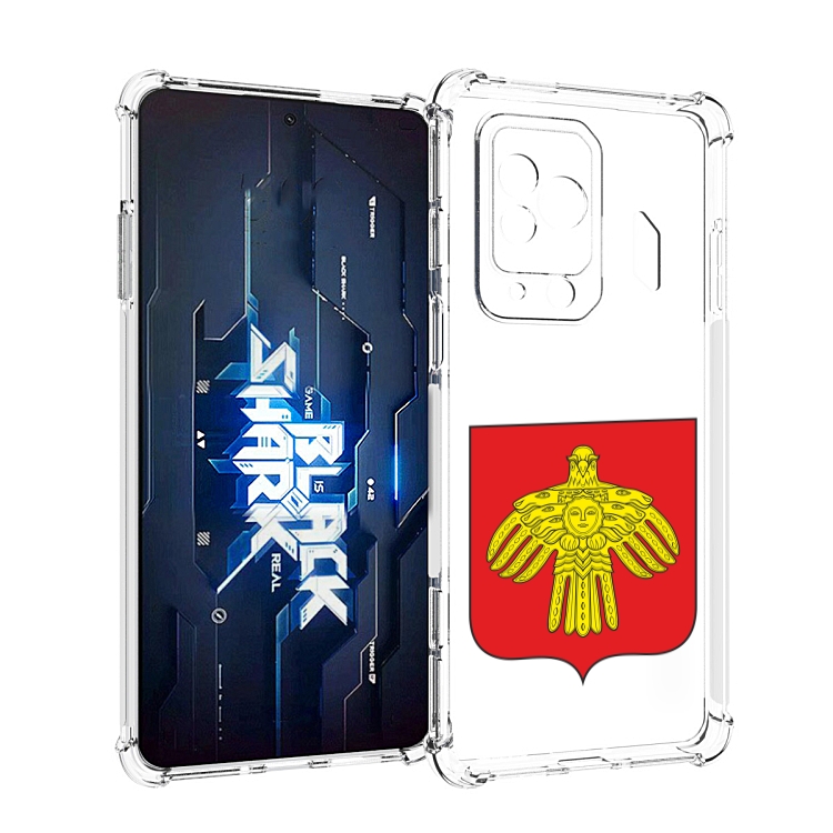 

Чехол MyPads герб-коми-сыктывкар для Xiaomi Black Shark 5 Pro, Прозрачный, Tocco