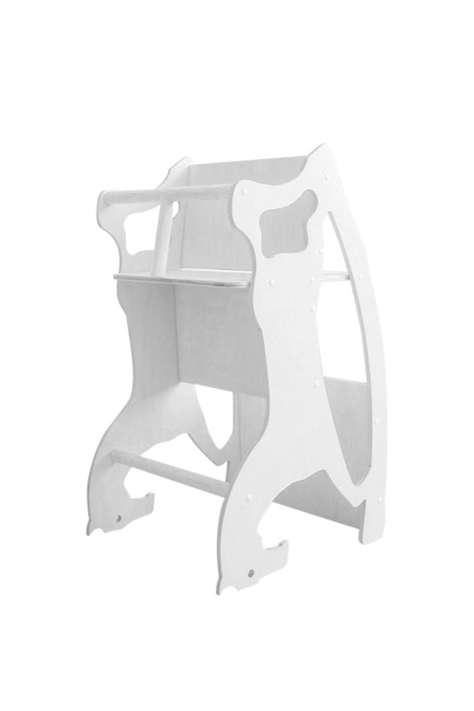Стульчики для кормления Алапоно 4 в 1 Лошадка качалка, парта, стул, стол, трансформер горшки стульчики экоелки66 бежевый пластик