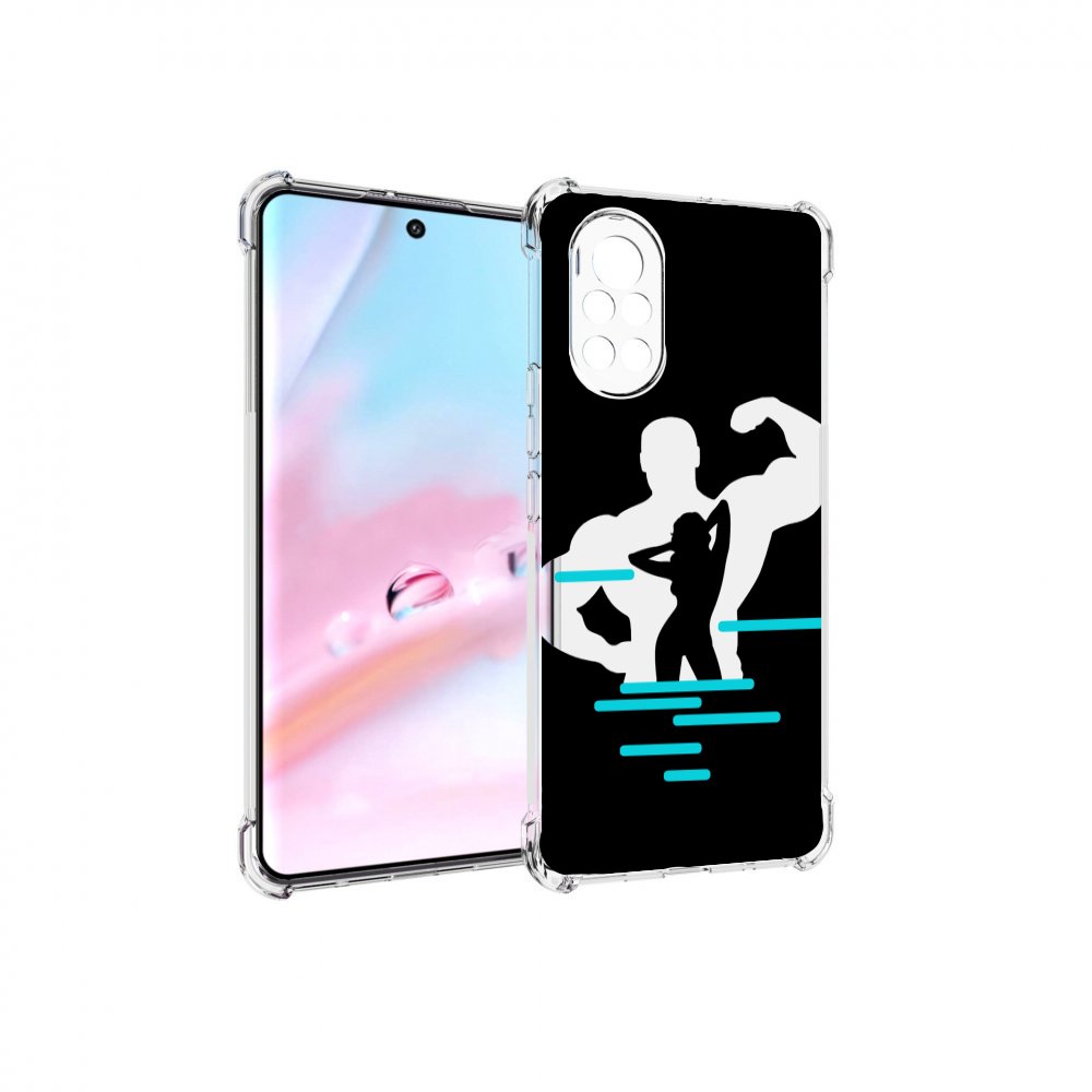 

Чехол MyPads фитнес-тренировка для Huawei Nova 8 (ANG-LX1), Прозрачный, Tocco