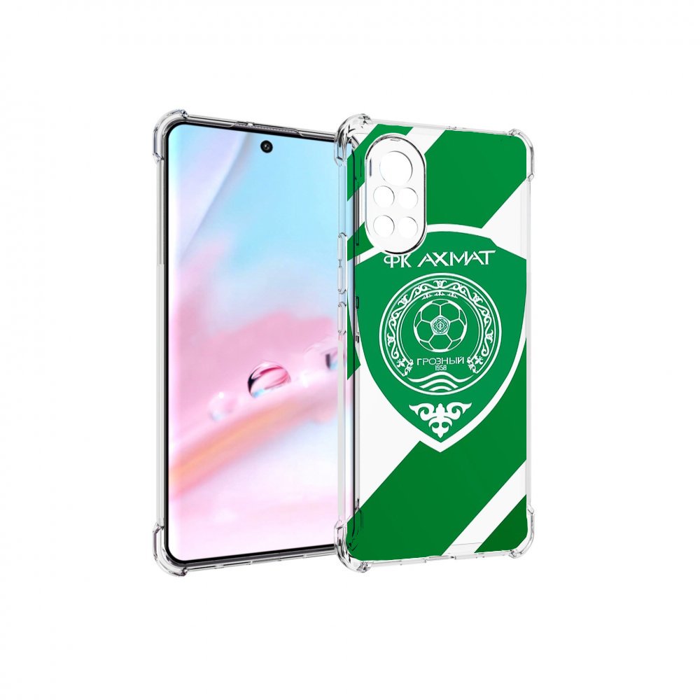 

Чехол MyPads фк ахмат грозныи мужской для Huawei Nova 8 (ANG-LX1), Прозрачный, Tocco