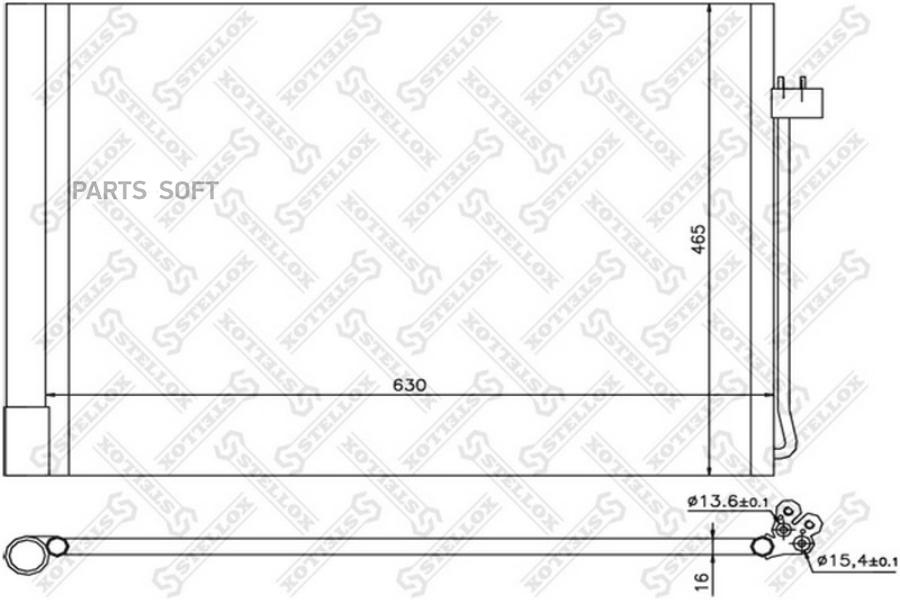 

10-45078-sx_=ns940058 [64536972553] радиатор конд. bmw x5 e70/x6 e71 3.0si-5.0i/3.0d/sd/3