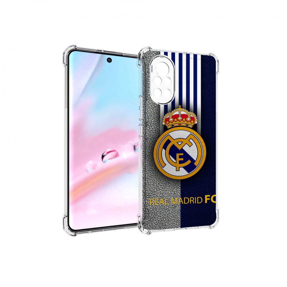 

Чехол MyPads фк реал мадрид мужской для Huawei Nova 8 (ANG-LX1), Прозрачный, Tocco