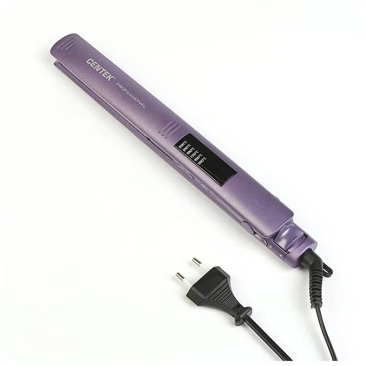 Выпрямитель волоc Centek CT-2020 фиолетовый выпрямитель волоc brayer br3333 фиолетовый