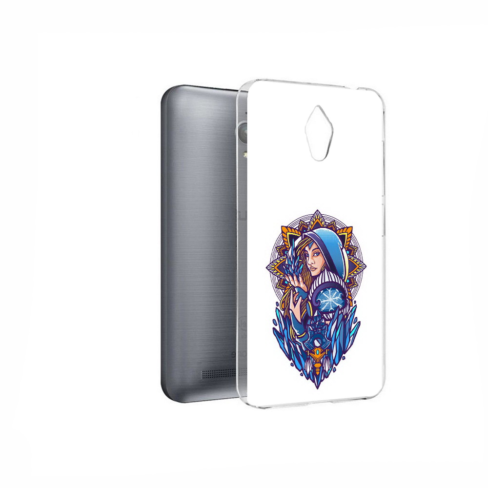 

Чехол MyPads Tocco для Asus ZenFone Go (ZC500TG) кристал мейден дота 2, Прозрачный, Tocco