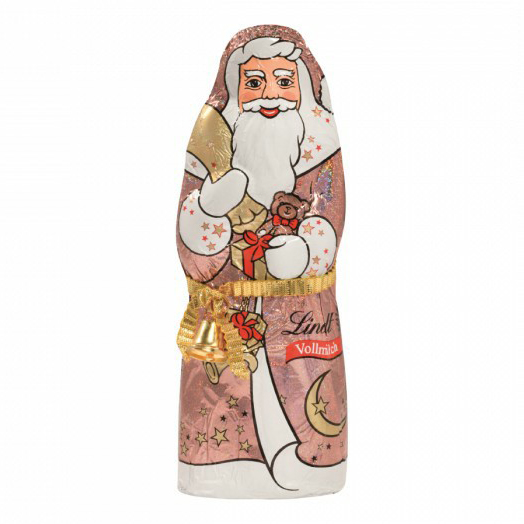 

Шоколад фигурный Lindt Гламурный Санта молочный 125 г в ассортименте